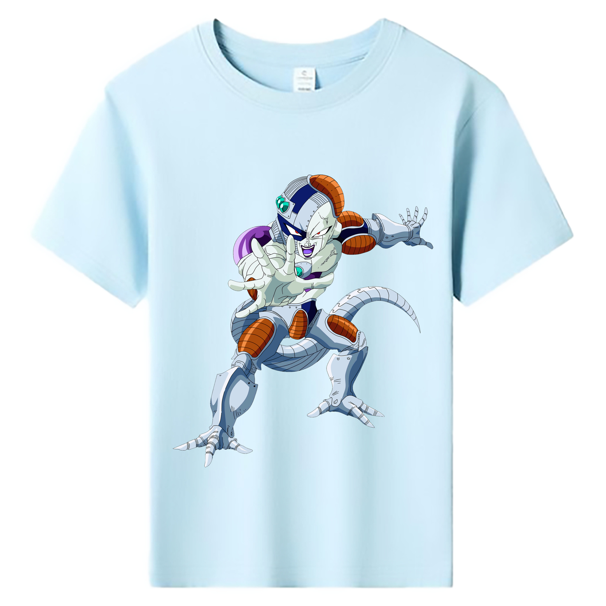 （画像用） ドラゴンボール フリーザ DRAGON BALL Frieza 綿100％キッズTシャツ（フロントプリント）